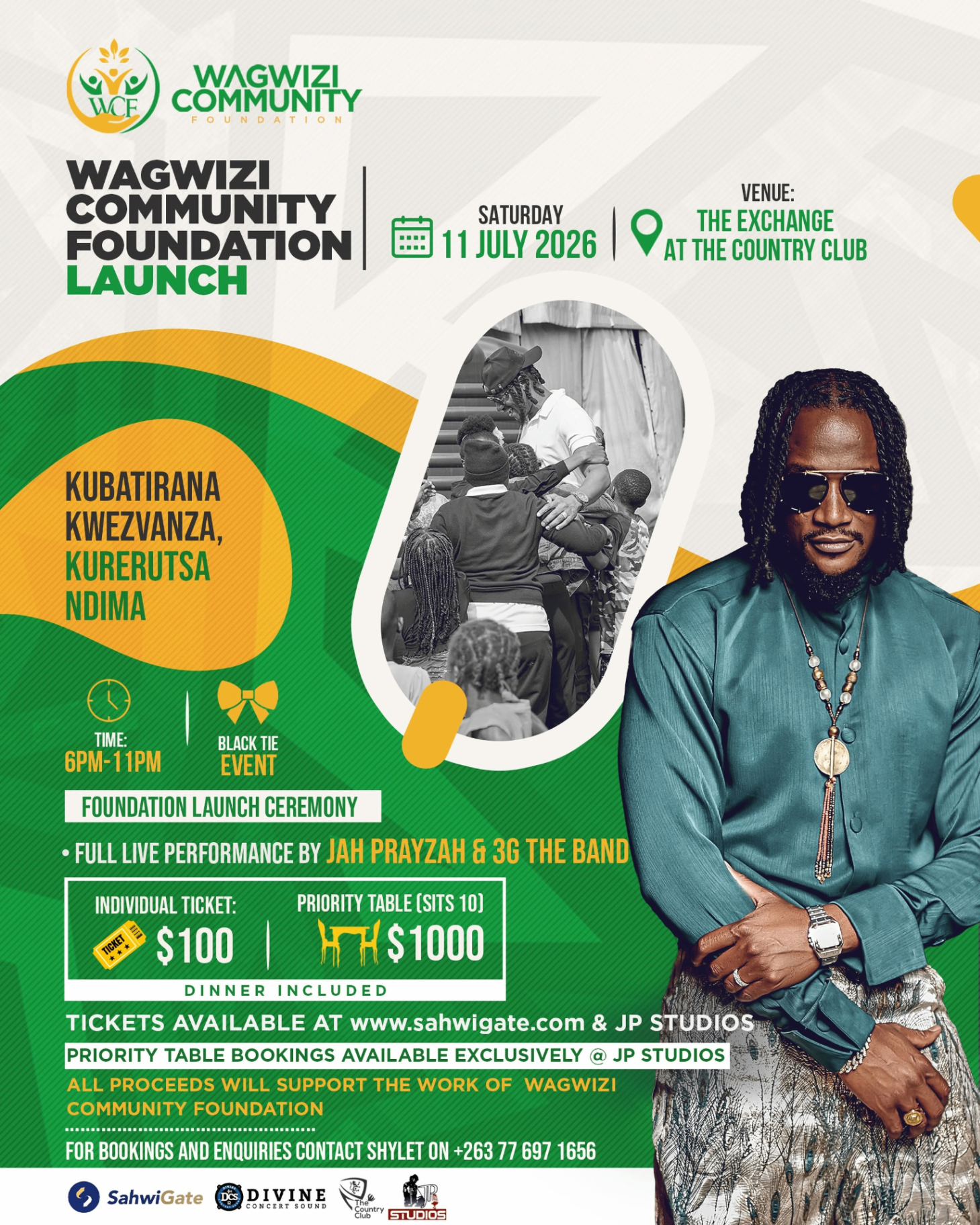 Wagwizi Community Foundation Launch — Saturday 11 July 2026